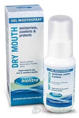 E-shop bioXtra Dry Mouth ústny gélový sprej 50 ml