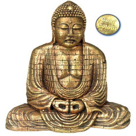 Buddha zlatý 15,5cm