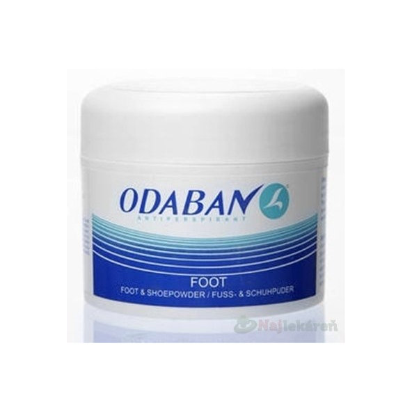 ODABAN antitranspirant FOOT púder 50ml
