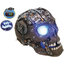 Cyborg lebka s LED dekorácia 20,8 cm