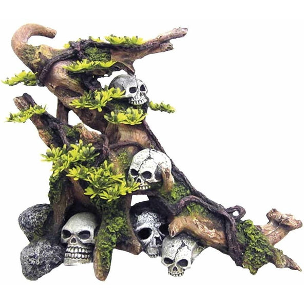 Drevo s lebkami 33x17x25,7cm