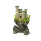 Hrad s rastlinami 19cm