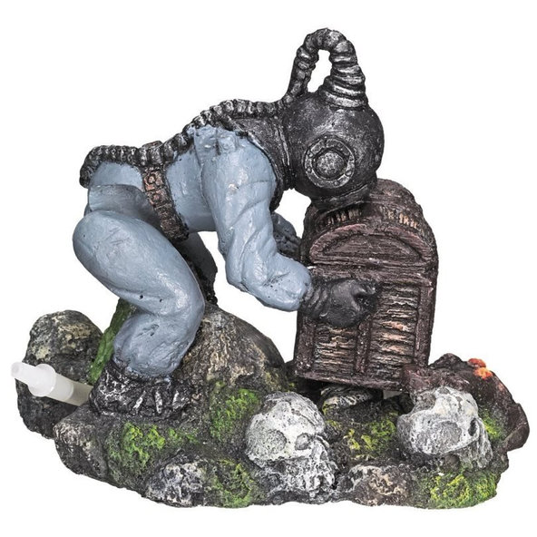 Potápač s truhlou 14cm