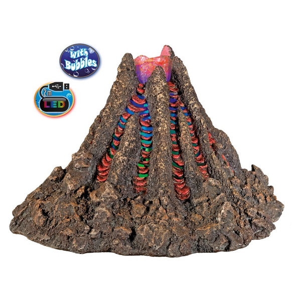 Sopka s LED svetlom 22cm