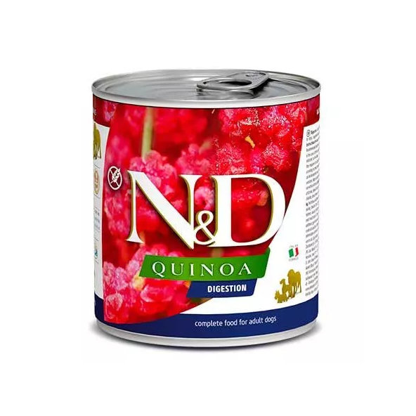 Farmina N&D dog QUINOA digestion konzerva 285g
