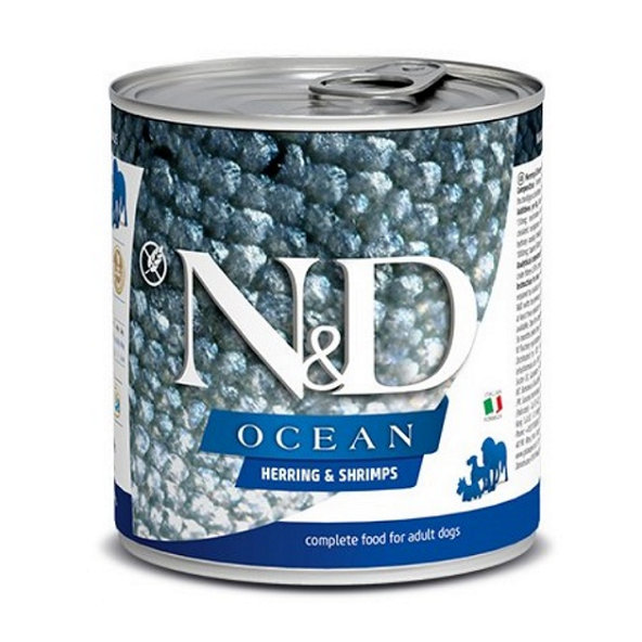 Farmina N&D dog OCEAN herring & shripms konzerva 285g