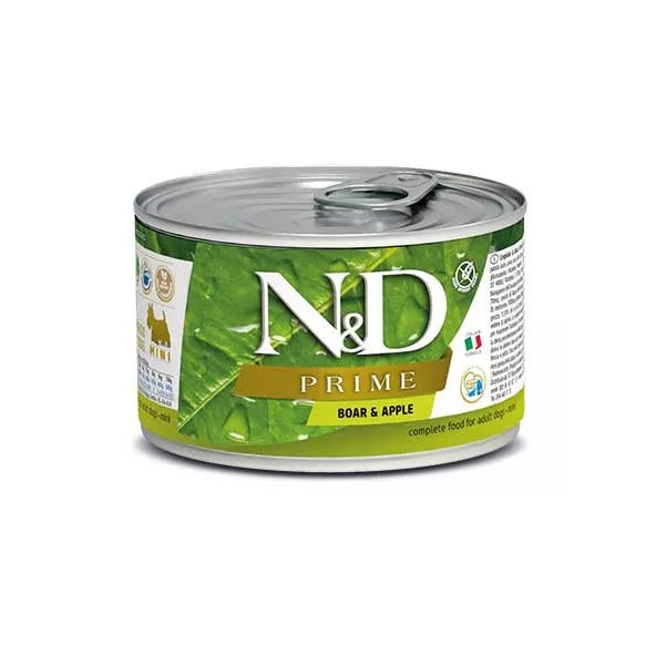 Farmina N&D dog PRIME boar & apple konzerva 140g