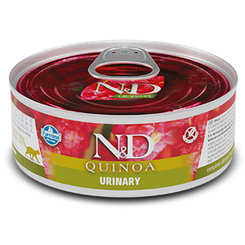 Farmina N&D cat QUINOA urinary konzerva 80g