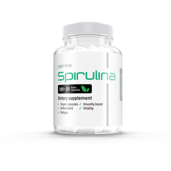 Zerex Spirulina 500 mg cps 1x120 ks