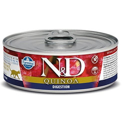 Farmina N&D cat QUINOA digestion konzerva pre mačky 80g