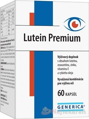 E-shop GENERICA Lutein Premium 60ks