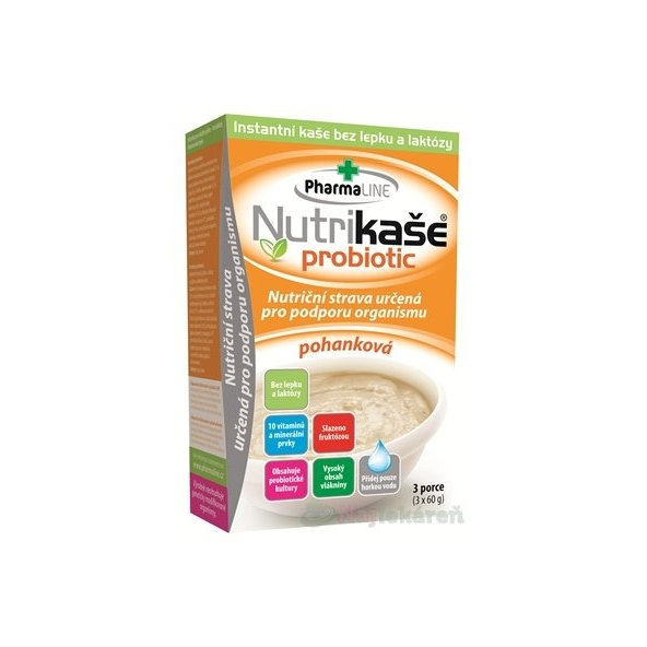 Nutrikaša probiotic - pohanková 3x60 g