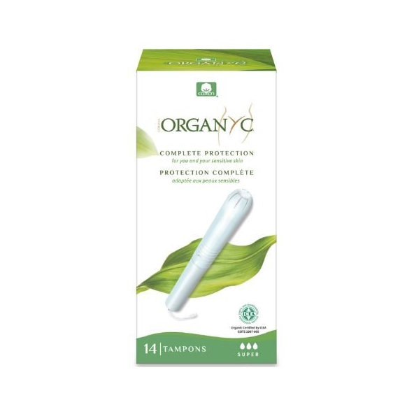 Tampóny s aplikátorom super Organyc 14ks