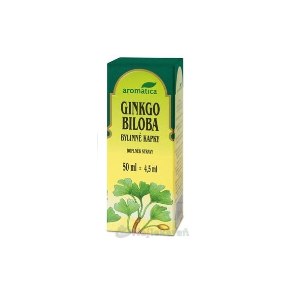 aromatica GINKGO BILOBA BYLINNÉ KVAPKY, 50ml