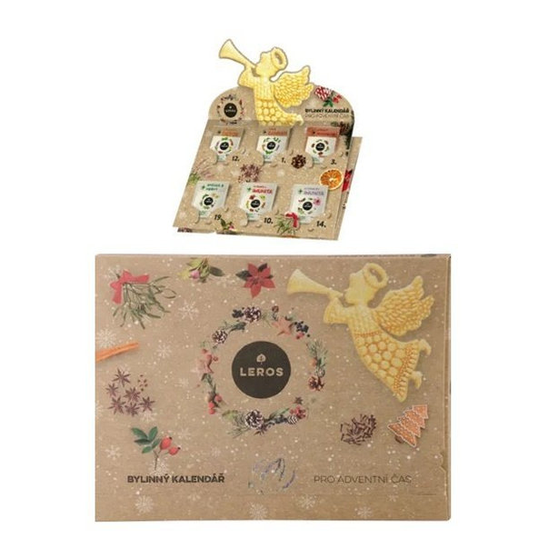 LEROS BYLINNÝ KALENDÁR NA ADVENTNÝ ČAS, 24 ks