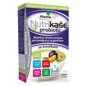 Nutrikaša probiotic - so slivkami 3x60 g