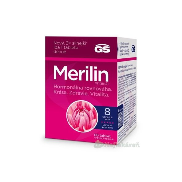 GS Merilin originál- na prejavy klimaktéria, 60 tbl