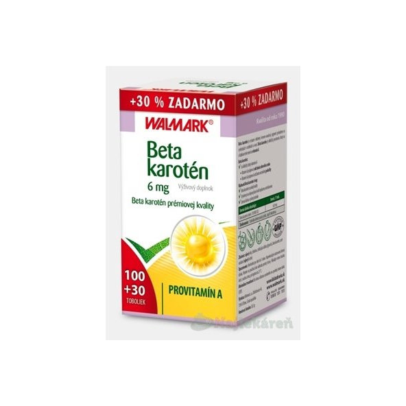 WALMARK Beta karotén 6mg