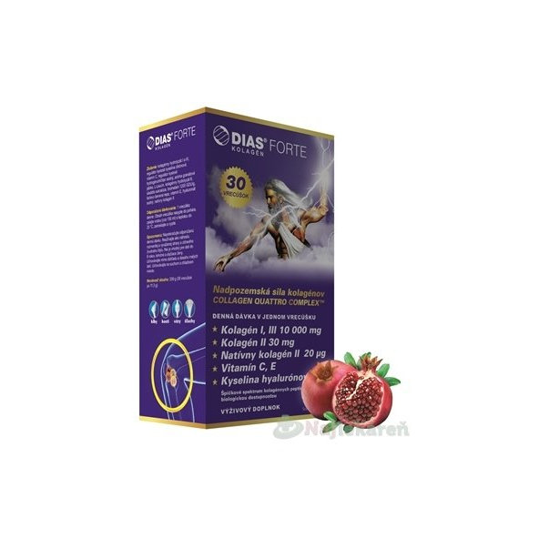 DIAS FORTE kolagén pre kĺbovú výživu 30 sáčkov