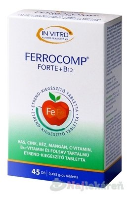 E-shop FERROCOMP FORTE + B12, 45 tbl
