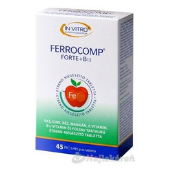 FERROCOMP FORTE + B12, 45 tbl