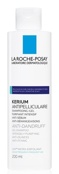 E-shop LA ROCHE-POSAY Kerium šampón na mastné lupiny 200ml