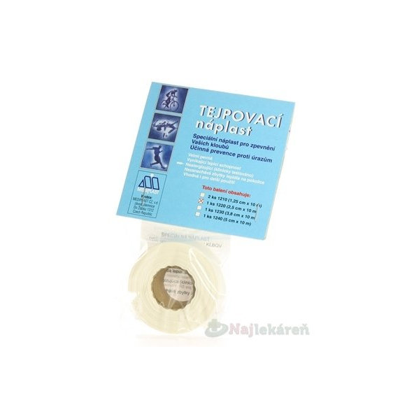 Tejpovacia náplasť 1220 2,5cm x10m 1ks