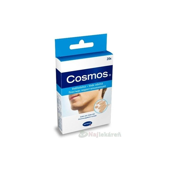 Cosmos Water-resistant Vodovzdorná náplasť 5 veľkostí 20ks