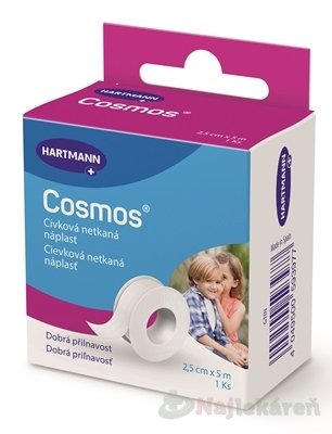 E-shop Cosmos por fixačná náplasť z netkaného textilu (2,5cmx5m) 1ks