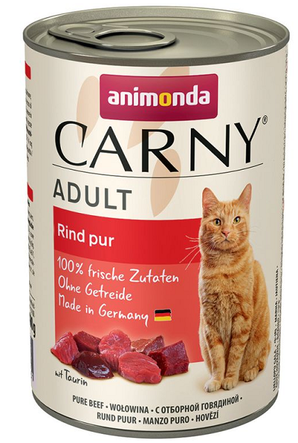 E-shop Animonda CARNY® cat Adult hovädzie konzervy pre mačky 6x400g