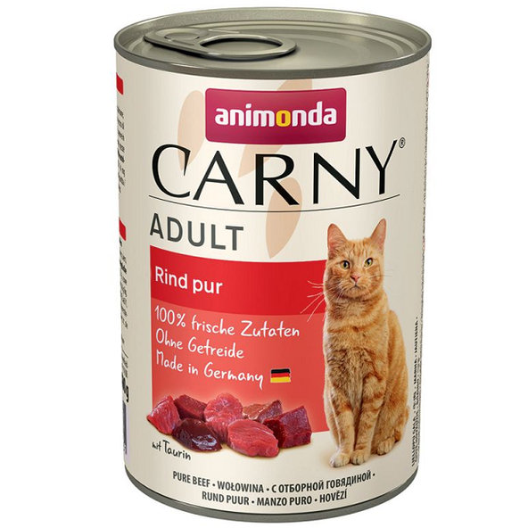 Animonda CARNY® cat Adult hovädzie konzervy pre mačky 6x400g