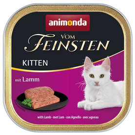 Animonda Vom Feinsten cat Kitten jahňa vaničky pre mačiatka 16x100g