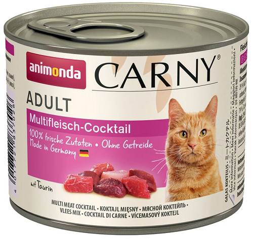 E-shop Animonda CARNY® cat Adult multimäsový koktail konzervy pre mačky 6x200g