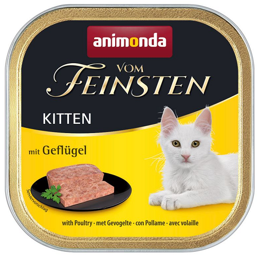 E-shop Animonda Vom Feinsten cat Kitten hydina 16x100g