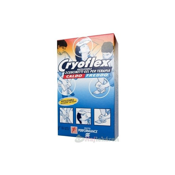 CRYOFLEX studený/teplý obklad GÉLOVÝ VANKÚŠIK  27x12cm - 2ks