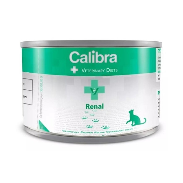 Calibra Vet Diet Cat Renal konzerva pre mačky 200g