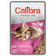 Calibra KAPSIČKA Premium cat Kitten Morka & kura v omáčke 24 x 100g