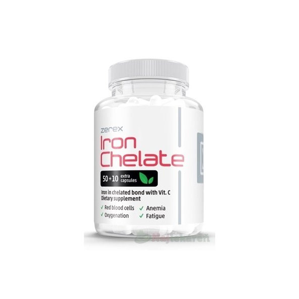 Zerex Železo chelát + vitamín C