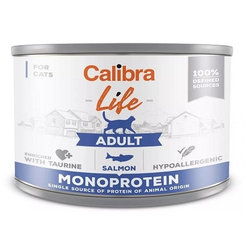 Calibra cat Life Adult salmon konzervy pre mačky 6x200g