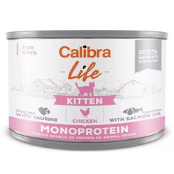 Calibra cat Life Kitten chicken konzervy pre mačky 6x200g