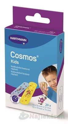 E-shop COSMOS Detská náplasť na rany 2 veľkosti 20ks