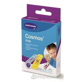 COSMOS Detská náplasť na rany 2 veľkosti  20ks