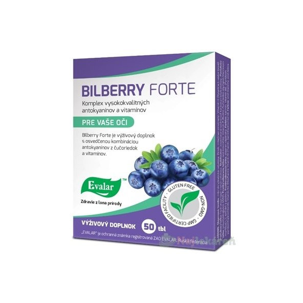 Evalar BILBERRY FORTE