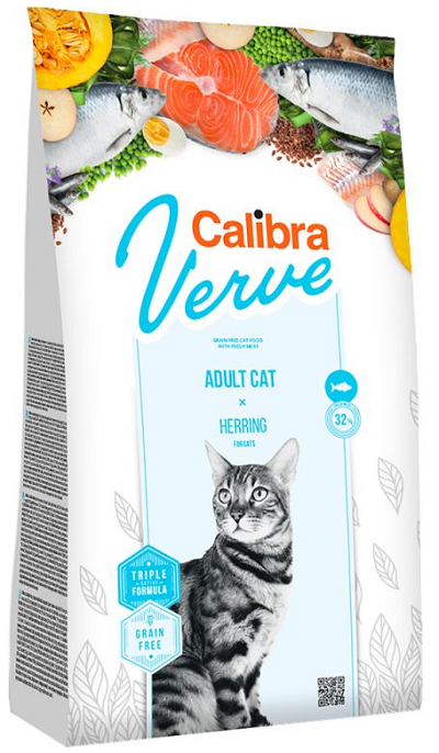 E-shop Calibra Cat Verve GF Sterilised Herring granule pre kastrované mačky 750g