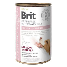Brit Veterinary Diets GF dog Hypoallergenic 400g konzerva