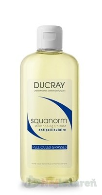 E-shop DUCRAY SQUANORM šampón proti mastným lupinám 200ml