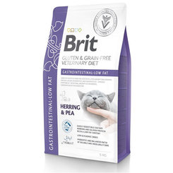 Brit Veterinary Diets GF cat Gastrointestinal granule pre mačky 2kg