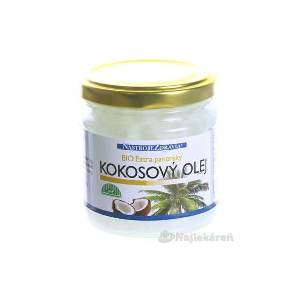 BIO Extra panenský KOKOSOVÝ OLEJ 200 ml
