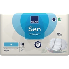 ABENA San Premium 6, vkladacie plienky, 34ks