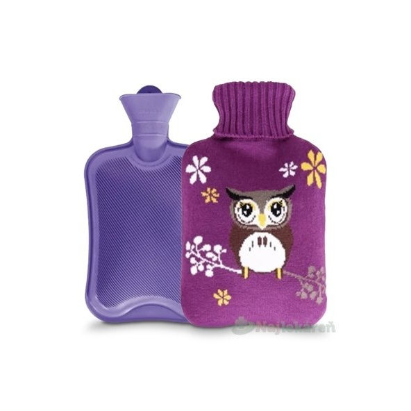 SimplyMED TERMOFOR ohrievacia fľaša s obalom sova